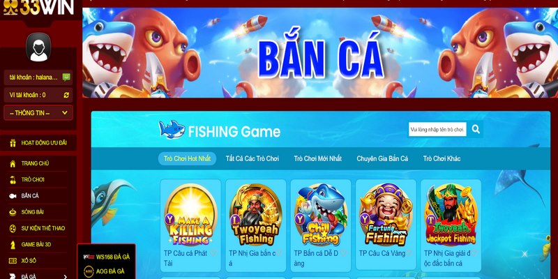 Bắn cá cung cấp một hệ thống game chiến đấu dưới đại dương đỉnh cao