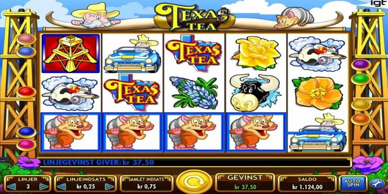 Texas Tea là sản phẩm nổi bật từ nhà phát hành game IGT