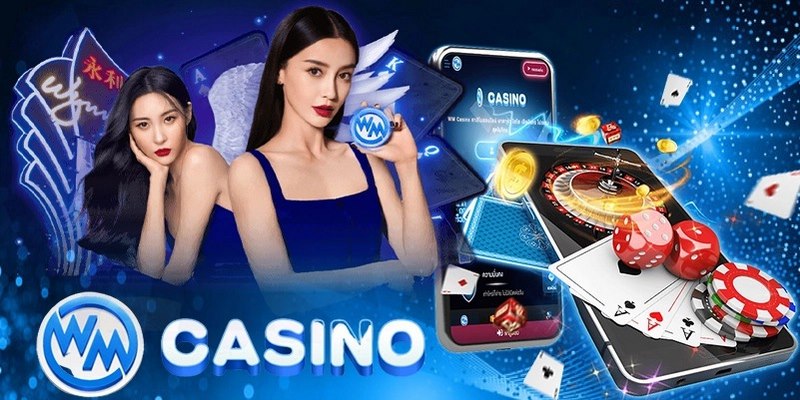 Các phòng chơi WM Casino 33win tái hiện không gian sòng bạc thực tế